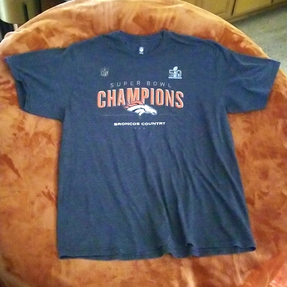 Denver Broncos Super Bowl 50 Champions Tshirt